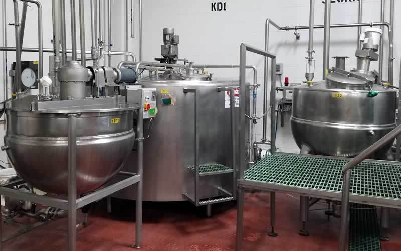 Food shop processing factory